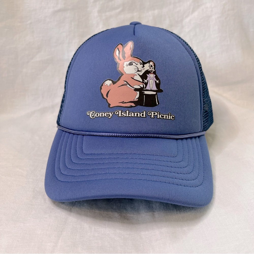 Urban Outfitters Coney Island Picnic Rabbit Trucker Hat